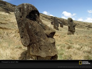 easter island head